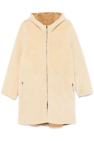 Beige and brown reversible coat SALVATORE SANTORO | MERTIMBERLAND